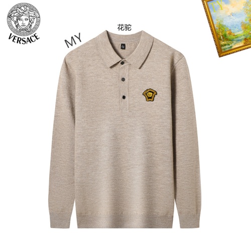 Cheap Versace Sweaters Long Sleeved For Men #1263888 Replica Wholesale [$42.00 USD] [ITEM#1263888] on Replica Versace Sweaters