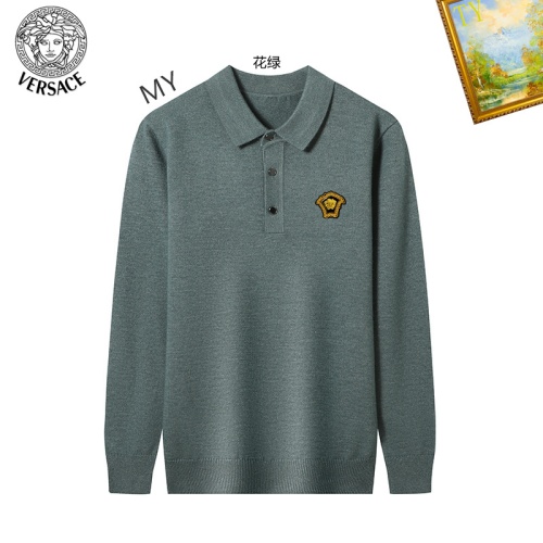 Cheap Versace Sweaters Long Sleeved For Men #1263890 Replica Wholesale [$42.00 USD] [ITEM#1263890] on Replica Versace Sweaters