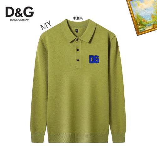 Cheap Dolce &amp; Gabbana D&amp;G Sweaters Long Sleeved For Men #1263904 Replica Wholesale [$42.00 USD] [ITEM#1263904] on Replica Dolce &amp; Gabbana D&amp;G Sweaters