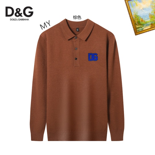 Cheap Dolce &amp; Gabbana D&amp;G Sweaters Long Sleeved For Men #1263906 Replica Wholesale [$42.00 USD] [ITEM#1263906] on Replica Dolce &amp; Gabbana D&amp;G Sweaters