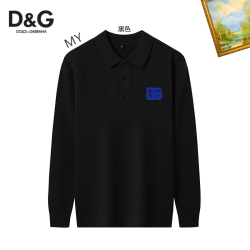 Cheap Dolce &amp; Gabbana D&amp;G Sweaters Long Sleeved For Men #1263907 Replica Wholesale [$42.00 USD] [ITEM#1263907] on Replica Dolce &amp; Gabbana D&amp;G Sweaters