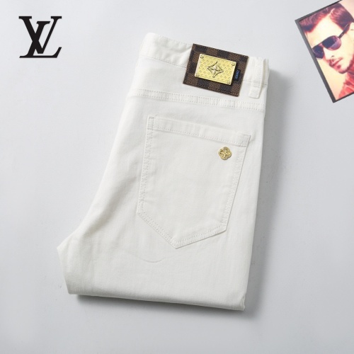 Cheap Louis Vuitton LV Jeans For Men #1263923 Replica Wholesale [$42.00 USD] [ITEM#1263923] on Replica Louis Vuitton LV Jeans