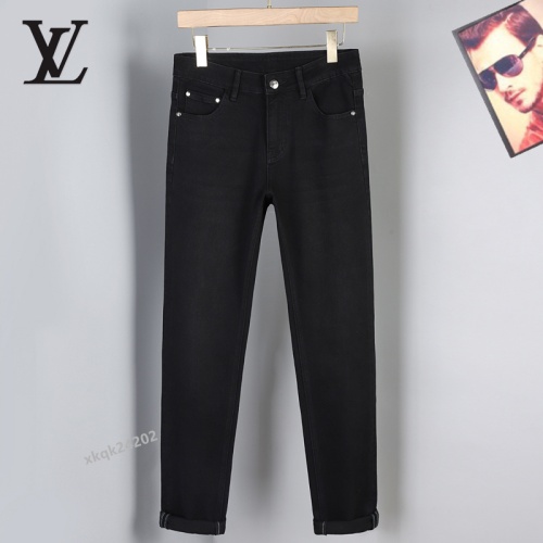 Cheap Louis Vuitton LV Jeans For Men #1263926 Replica Wholesale [$42.00 USD] [ITEM#1263926] on Replica Louis Vuitton LV Jeans