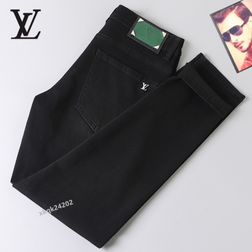 Cheap Louis Vuitton LV Jeans For Men #1263926 Replica Wholesale [$42.00 USD] [ITEM#1263926] on Replica Louis Vuitton LV Jeans