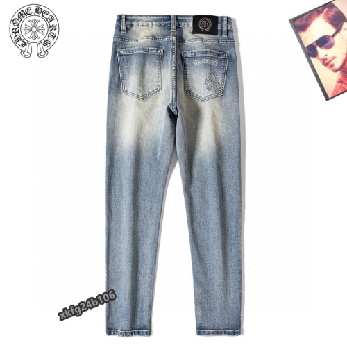 Cheap Chrome Hearts Jeans For Men #1263928 Replica Wholesale [$42.00 USD] [ITEM#1263928] on Replica Chrome Hearts Jeans