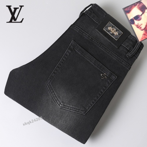 Cheap Louis Vuitton LV Jeans For Men #1263931 Replica Wholesale [$42.00 USD] [ITEM#1263931] on Replica Louis Vuitton LV Jeans