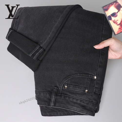 Cheap Louis Vuitton LV Jeans For Men #1263931 Replica Wholesale [$42.00 USD] [ITEM#1263931] on Replica Louis Vuitton LV Jeans