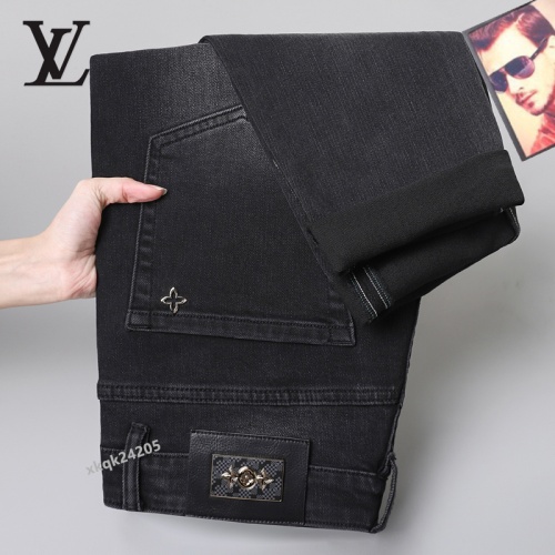 Cheap Louis Vuitton LV Jeans For Men #1263931 Replica Wholesale [$42.00 USD] [ITEM#1263931] on Replica Louis Vuitton LV Jeans