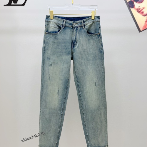 Cheap Louis Vuitton LV Jeans For Men #1263935 Replica Wholesale [$42.00 USD] [ITEM#1263935] on Replica Louis Vuitton LV Jeans