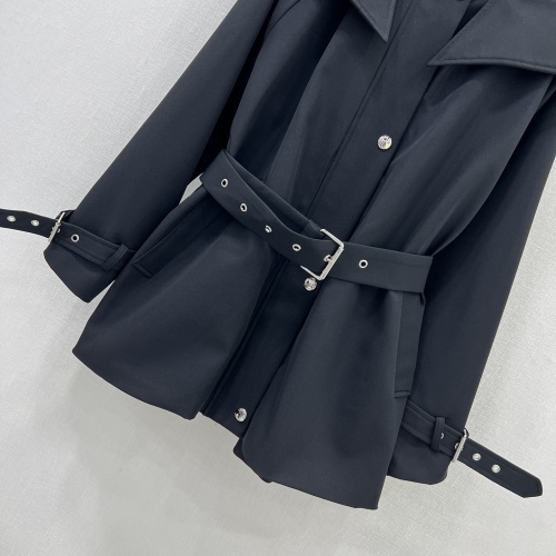 Cheap Christian Dior Coat Long Sleeved For Women #1263946 Replica Wholesale [$108.00 USD] [ITEM#1263946] on Replica Christian Dior Coat