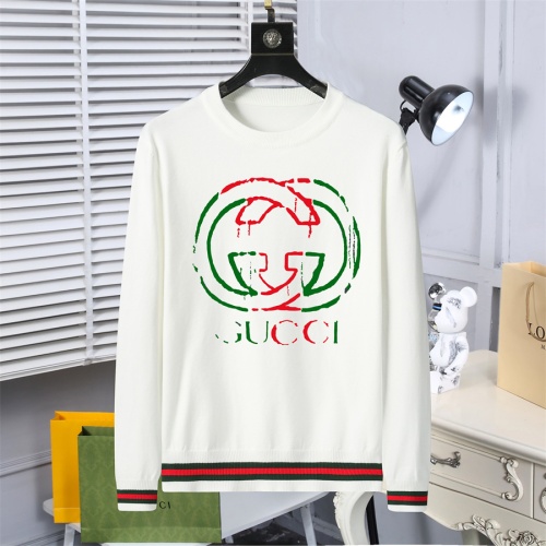 Cheap Gucci Sweaters Long Sleeved For Men #1263969 Replica Wholesale [$45.00 USD] [ITEM#1263969] on Replica Gucci Sweaters