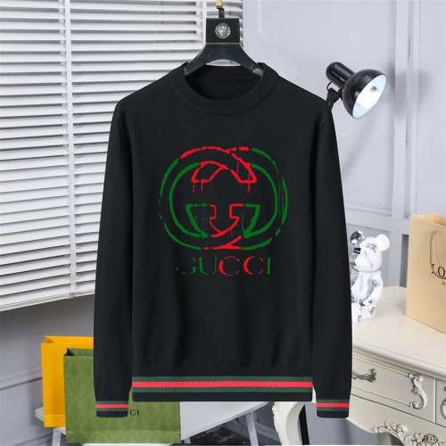 Cheap Gucci Sweaters Long Sleeved For Men #1263970 Replica Wholesale [$45.00 USD] [ITEM#1263970] on Replica Gucci Sweaters