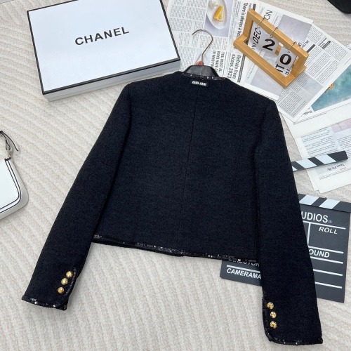 Cheap MIU MIU Jackets Long Sleeved For Women #1263974 Replica Wholesale [$155.00 USD] [ITEM#1263974] on Replica MIU MIU Jackets