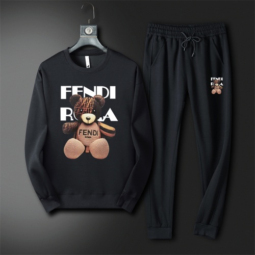 Cheap Fendi Tracksuits Long Sleeved For Men #1263987 Replica Wholesale [$72.00 USD] [ITEM#1263987] on Replica Fendi Tracksuits