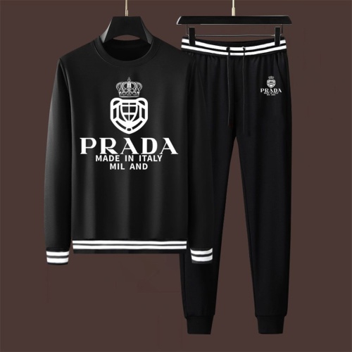 Cheap Prada Tracksuits Long Sleeved For Men #1263996 Replica Wholesale [$88.00 USD] [ITEM#1263996] on Replica Prada Tracksuits