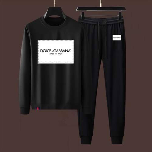 Cheap Dolce &amp; Gabbana D&amp;G Tracksuits Long Sleeved For Men #1264002 Replica Wholesale [$88.00 USD] [ITEM#1264002] on Replica Dolce &amp; Gabbana D&amp;G Tracksuits