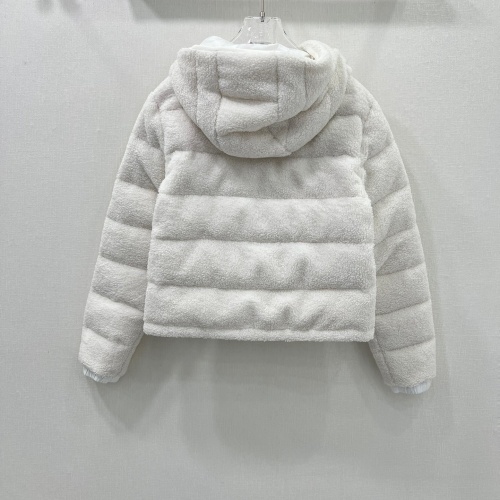 Cheap Moncler Down Feather Coat Long Sleeved For Women #1264007 Replica Wholesale [$225.00 USD] [ITEM#1264007] on Replica Moncler Down Feather Coat