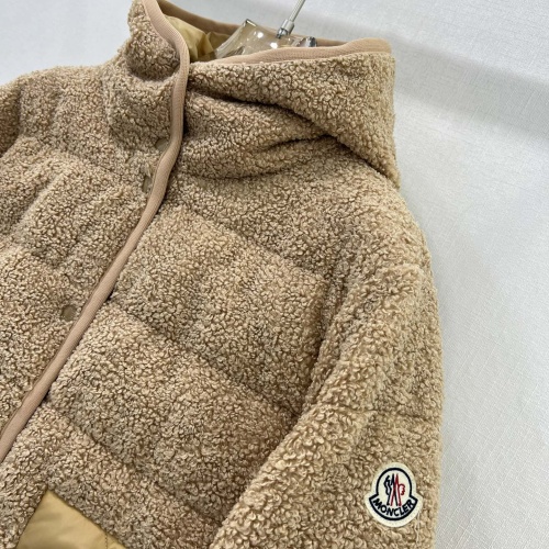 Cheap Moncler Down Feather Coat Long Sleeved For Women #1264008 Replica Wholesale [$225.00 USD] [ITEM#1264008] on Replica Moncler Down Feather Coat