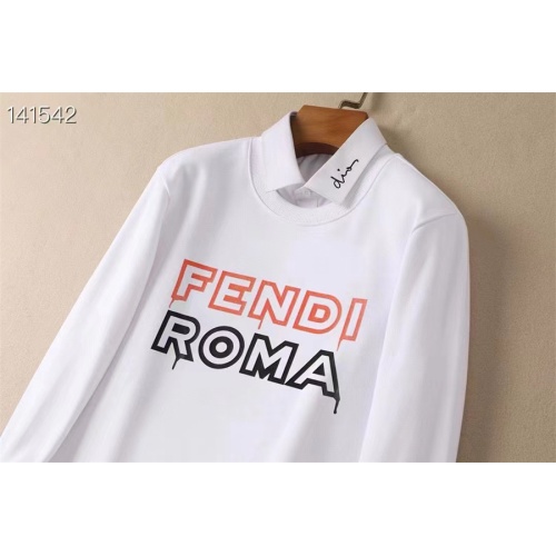 Cheap Fendi Hoodies Long Sleeved For Men #1264019 Replica Wholesale [$48.00 USD] [ITEM#1264019] on Replica Fendi Hoodies