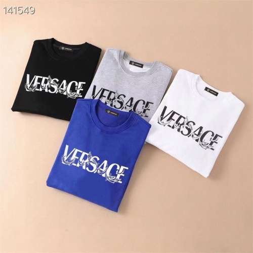 Cheap Versace Hoodies Long Sleeved For Men #1264034 Replica Wholesale [$48.00 USD] [ITEM#1264034] on Replica Versace Hoodies