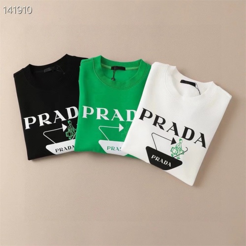 Cheap Prada Hoodies Long Sleeved For Men #1264046 Replica Wholesale [$48.00 USD] [ITEM#1264046] on Replica Prada Hoodies