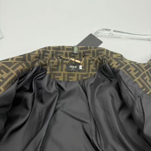 Cheap Fendi Jackets Long Sleeved For Women #1264060 Replica Wholesale [$92.00 USD] [ITEM#1264060] on Replica Fendi Jackets