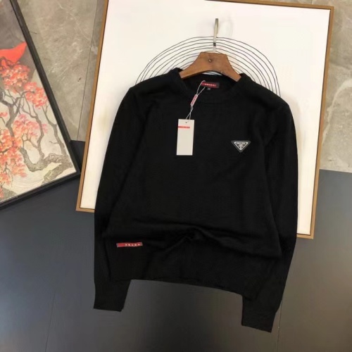 Cheap Prada Sweater Long Sleeved For Men #1264062 Replica Wholesale [$45.00 USD] [ITEM#1264062] on Replica Prada Sweater