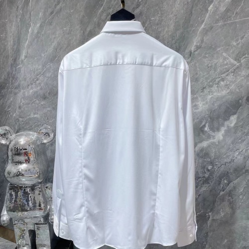 Cheap Hermes Shirts Long Sleeved For Men #1264080 Replica Wholesale [$42.00 USD] [ITEM#1264080] on Replica Hermes Shirts