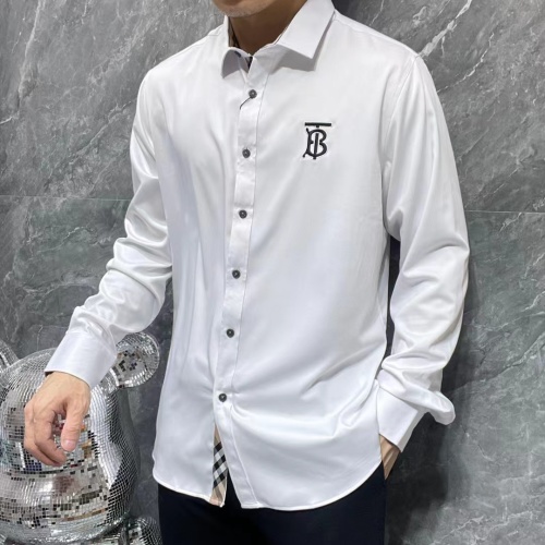 Cheap Burberry Shirts Long Sleeved For Men #1264082 Replica Wholesale [$42.00 USD] [ITEM#1264082] on Replica Burberry Shirts