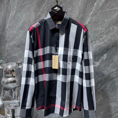 Cheap Burberry Shirts Long Sleeved For Men #1264093 Replica Wholesale [$42.00 USD] [ITEM#1264093] on Replica Burberry Shirts