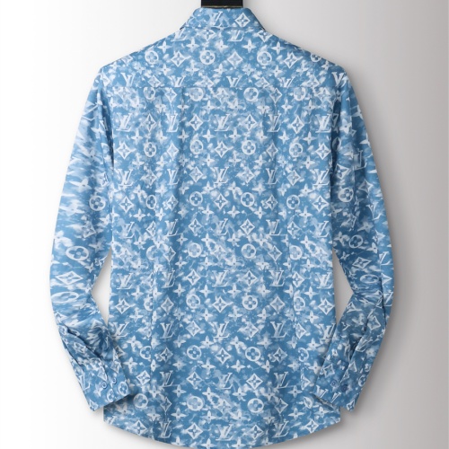 Cheap Louis Vuitton LV Shirts Long Sleeved For Men #1264097 Replica Wholesale [$40.00 USD] [ITEM#1264097] on Replica Louis Vuitton LV Shirts