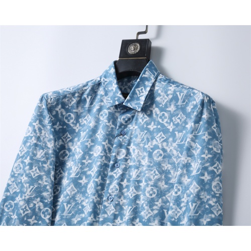 Cheap Louis Vuitton LV Shirts Long Sleeved For Men #1264097 Replica Wholesale [$40.00 USD] [ITEM#1264097] on Replica Louis Vuitton LV Shirts