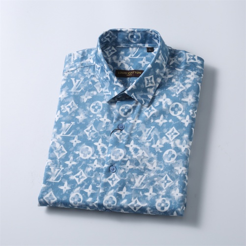 Cheap Louis Vuitton LV Shirts Long Sleeved For Men #1264097 Replica Wholesale [$40.00 USD] [ITEM#1264097] on Replica Louis Vuitton LV Shirts