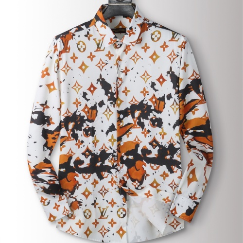 Cheap Louis Vuitton LV Shirts Long Sleeved For Men #1264098 Replica Wholesale [$40.00 USD] [ITEM#1264098] on Replica Louis Vuitton LV Shirts