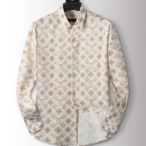 Cheap Louis Vuitton LV Shirts Long Sleeved For Men #1264100 Replica Wholesale [$40.00 USD] [ITEM#1264100] on Replica Louis Vuitton LV Shirts