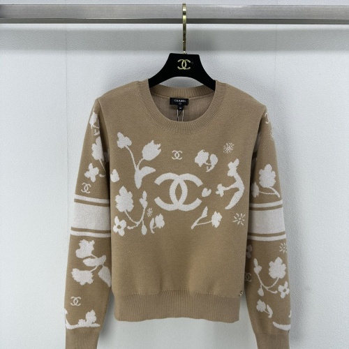 Cheap Chanel Sweaters Long Sleeved For Women #1264105 Replica Wholesale [$96.00 USD] [ITEM#1264105] on Replica Chanel Sweaters