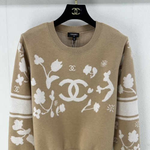 Cheap Chanel Sweaters Long Sleeved For Women #1264105 Replica Wholesale [$96.00 USD] [ITEM#1264105] on Replica Chanel Sweaters