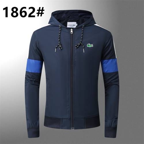 Cheap Lacoste Jackets Long Sleeved For Men #1264110 Replica Wholesale [$42.00 USD] [ITEM#1264110] on Replica Lacoste Jackets