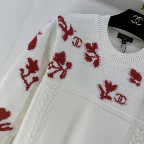 Cheap Chanel Sweaters Long Sleeved For Women #1264124 Replica Wholesale [$98.00 USD] [ITEM#1264124] on Replica Chanel Sweaters