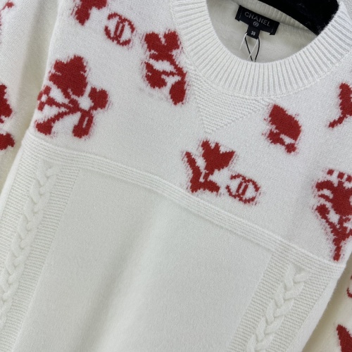 Cheap Chanel Sweaters Long Sleeved For Women #1264124 Replica Wholesale [$98.00 USD] [ITEM#1264124] on Replica Chanel Sweaters