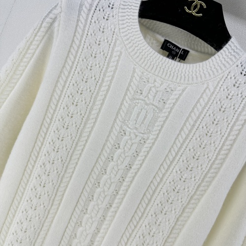 Cheap Chanel Sweaters Long Sleeved For Women #1264133 Replica Wholesale [$96.00 USD] [ITEM#1264133] on Replica Chanel Sweaters