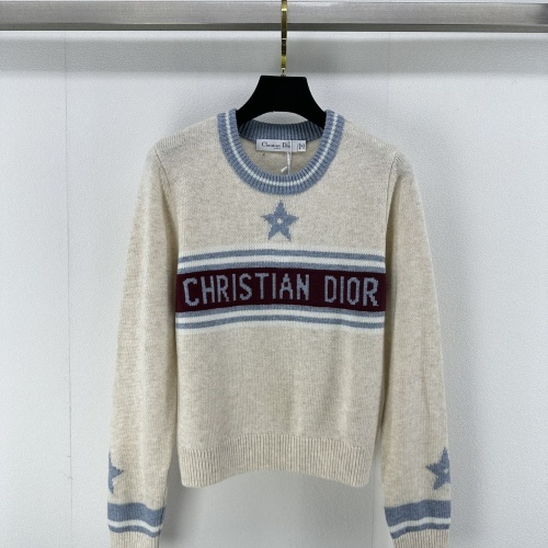 Cheap Christian Dior Sweaters Long Sleeved For Women #1264215 Replica Wholesale [$96.00 USD] [ITEM#1264215] on Replica Christian Dior Sweaters