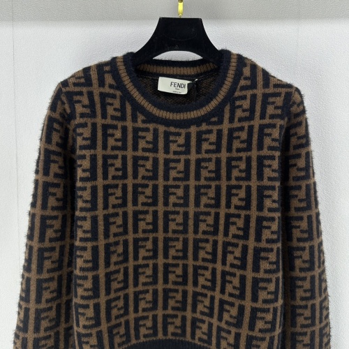 Cheap Fendi Sweaters Long Sleeved For Women #1264221 Replica Wholesale [$100.00 USD] [ITEM#1264221] on Replica Fendi Sweaters