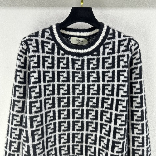 Cheap Fendi Sweaters Long Sleeved For Women #1264222 Replica Wholesale [$100.00 USD] [ITEM#1264222] on Replica Fendi Sweaters