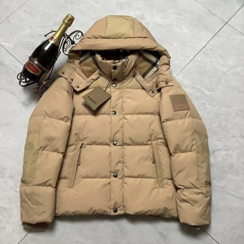 Cheap Burberry Down Feather Coat Long Sleeved For Men #1264255 Replica Wholesale [$202.00 USD] [ITEM#1264255] on Replica Burberry Down Feather Coat