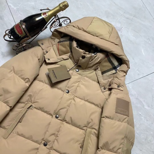 Cheap Burberry Down Feather Coat Long Sleeved For Men #1264255 Replica Wholesale [$202.00 USD] [ITEM#1264255] on Replica Burberry Down Feather Coat