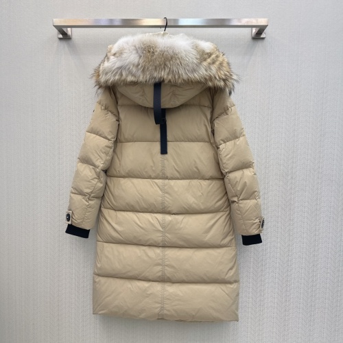 Cheap Canada Goose Down Feather Coat Long Sleeved For Women #1264262 Replica Wholesale [$280.99 USD] [ITEM#1264262] on Replica Canada Goose Down Feather Coat