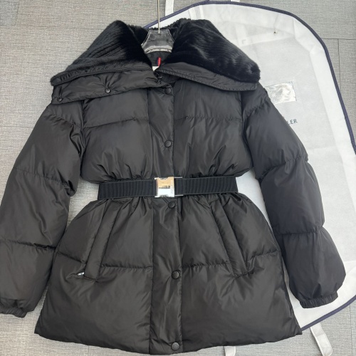 Cheap Moncler Down Feather Coat Long Sleeved For Women #1264264 Replica Wholesale [$192.00 USD] [ITEM#1264264] on Replica Moncler Down Feather Coat