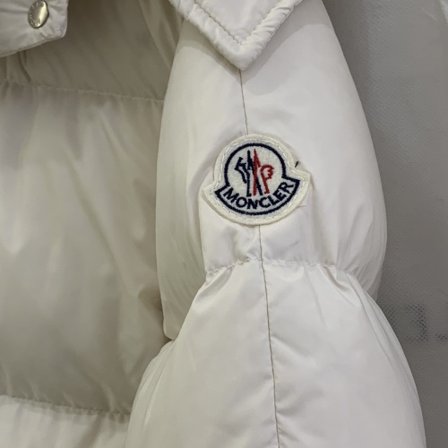 Cheap Moncler Down Feather Coat Long Sleeved For Women #1264265 Replica Wholesale [$314.05 USD] [ITEM#1264265] on Replica Moncler Down Feather Coat