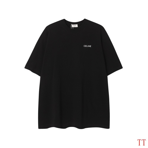 Cheap Celine T-Shirts Short Sleeved For Unisex #1264277 Replica Wholesale [$32.00 USD] [ITEM#1264277] on Replica Celine T-Shirts